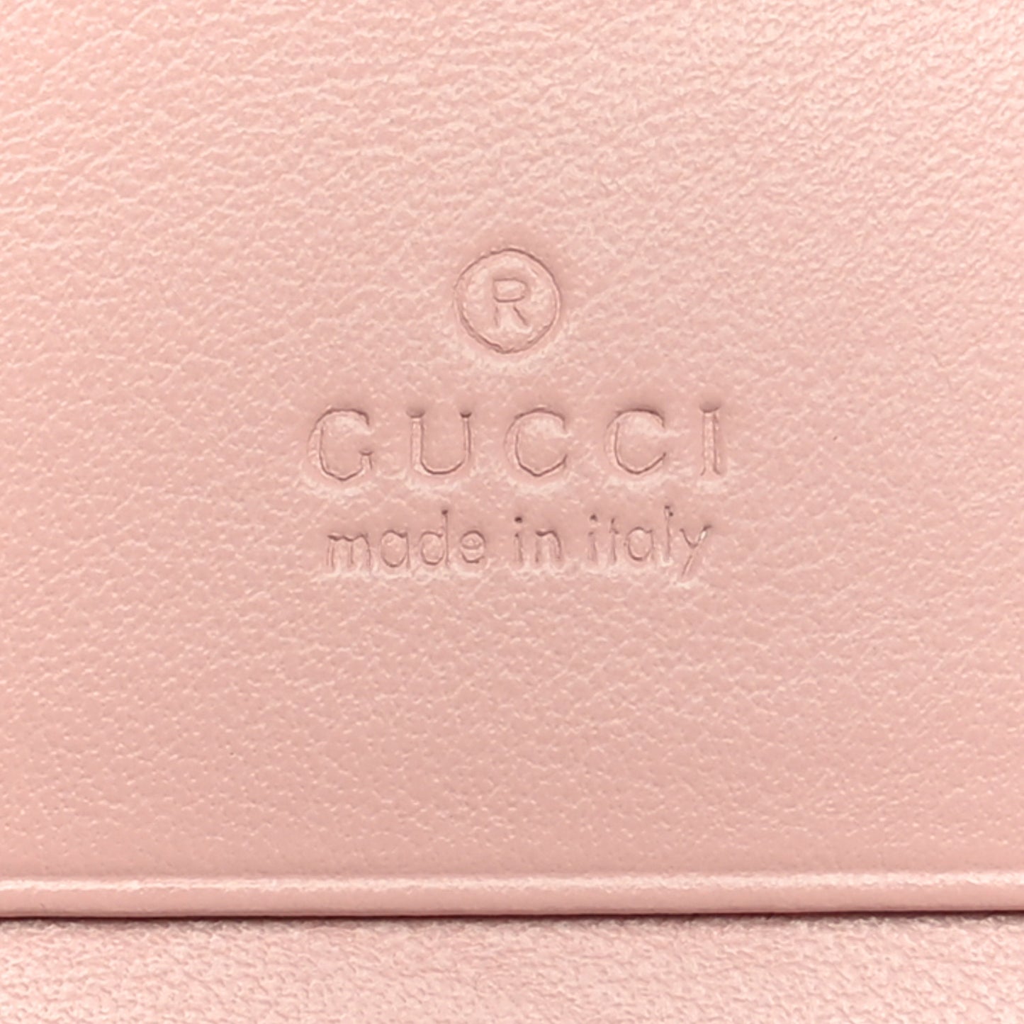 Calfskin Matelasse GG Marmont Card Case Wallet Perfect Pink
