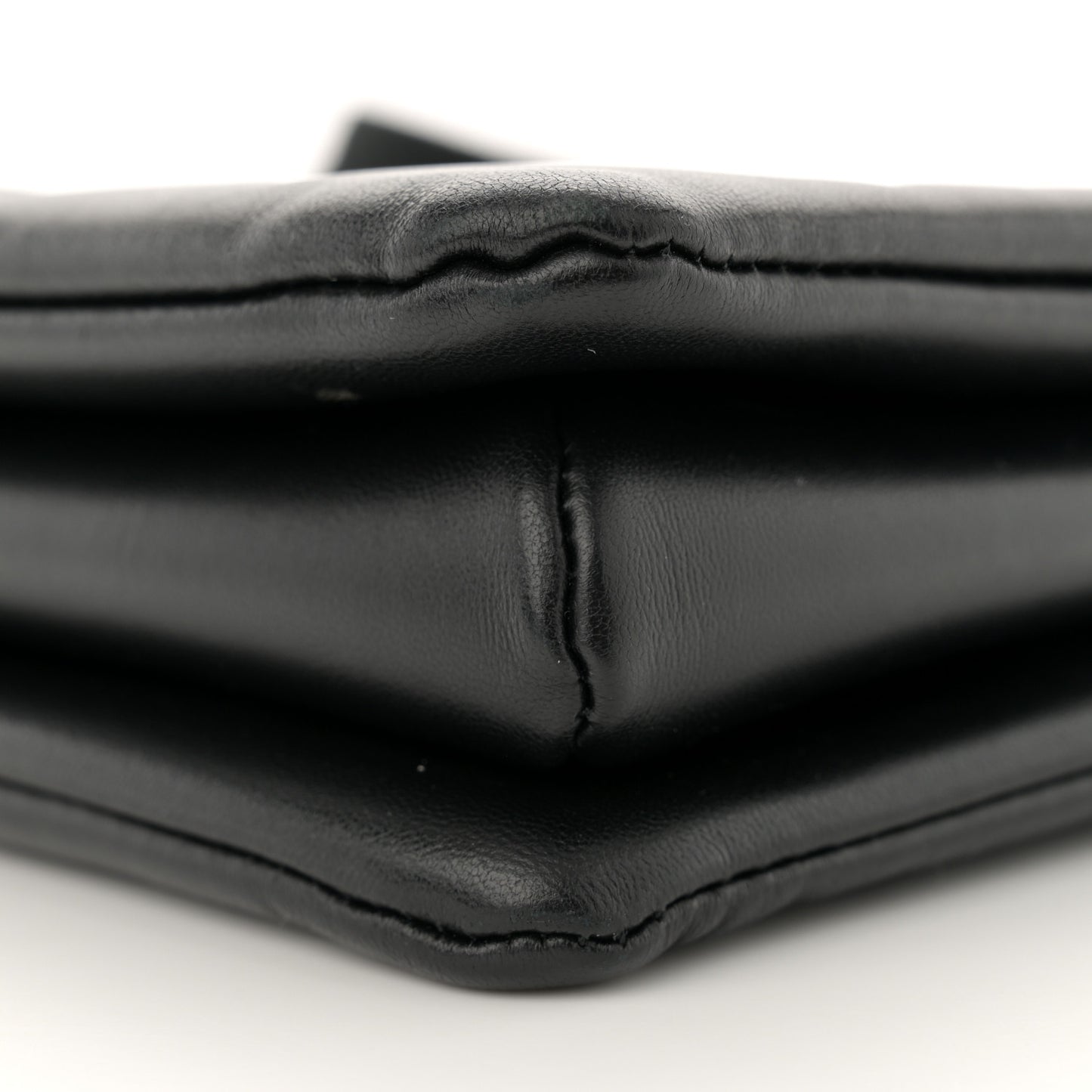 Lambskin Embossed Monogram Coussin PM Black