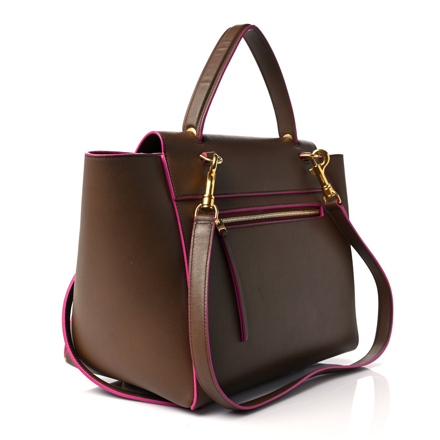 Smooth Calfskin Small Belt Bag Camel Pink