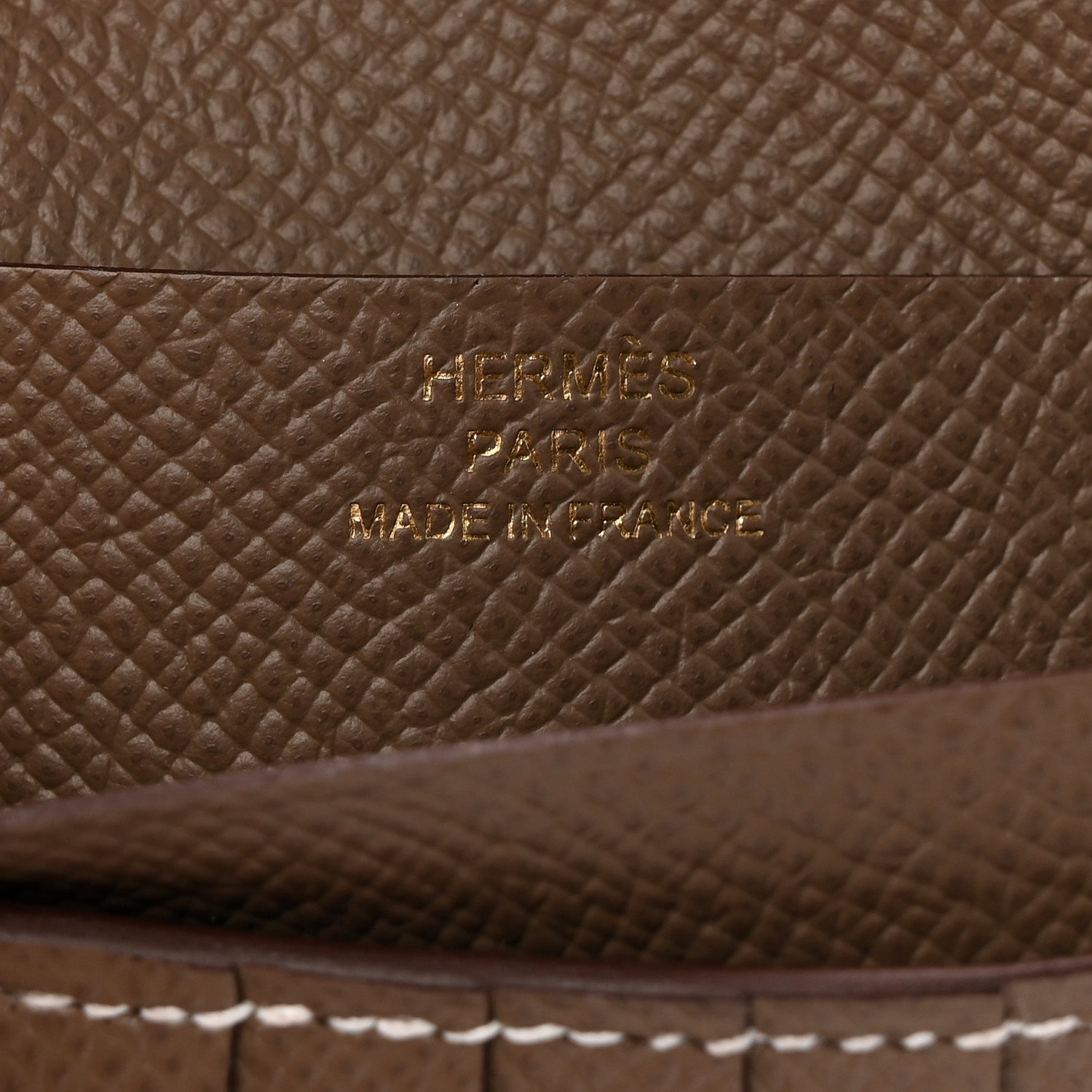 Hermes Epsom Bearn Compact Wallet Etoupe 6 of 7
