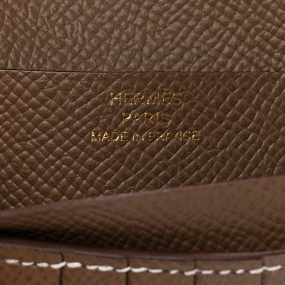 Hermes Epsom Bearn Compact Wallet Etoupe 6 of 7