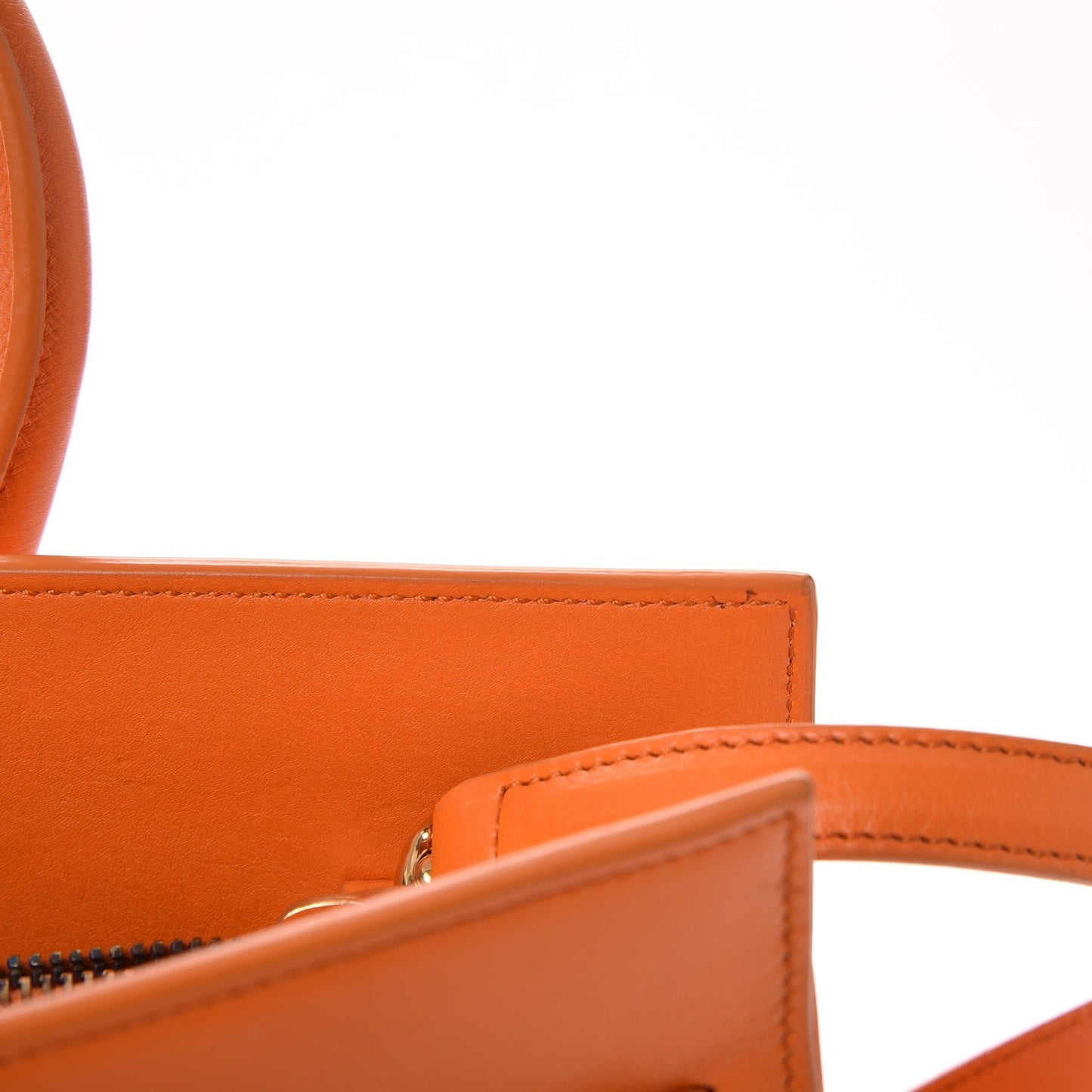 Calfskin Small Sac De Jour Mandarine