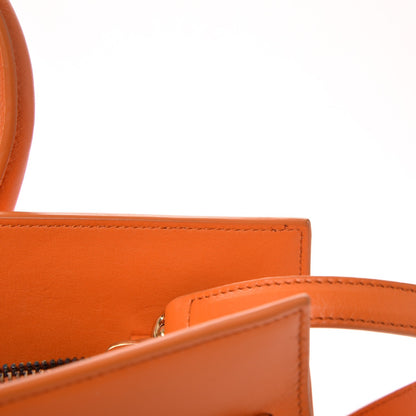 Saint Laurent Calfskin Small Sac De Jour Mandarine 12 of 13