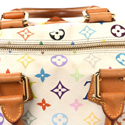 Louis Vuitton Monogram Multicolor Speedy 30 White 15 of 15
