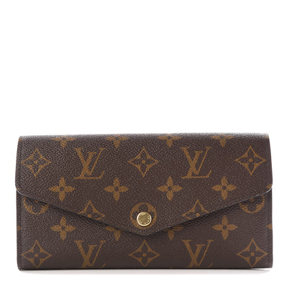 Louis Vuitton Monogram Sarah Wallet NM Fuchsia 1 of 10
