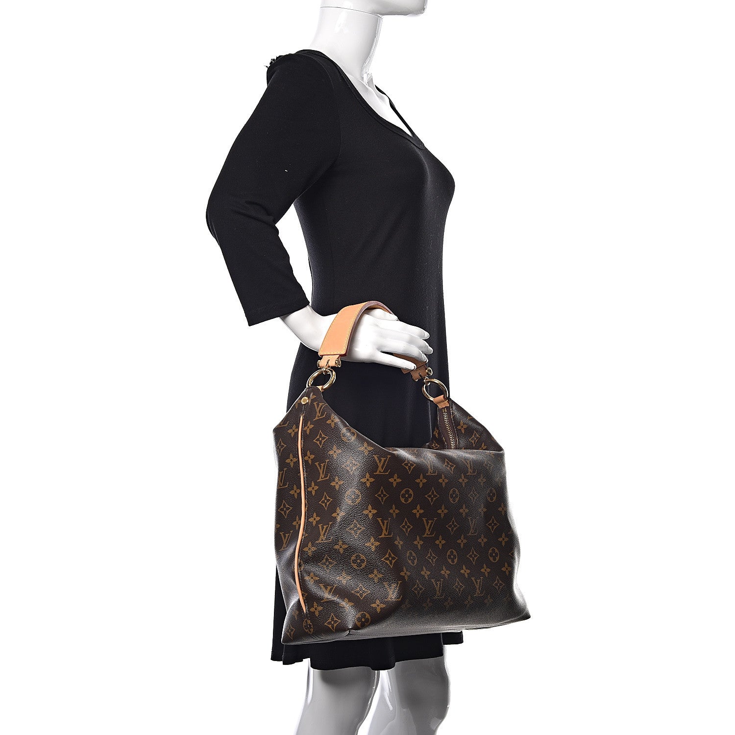 Louis Vuitton Monogram Sully MM 2 of 14