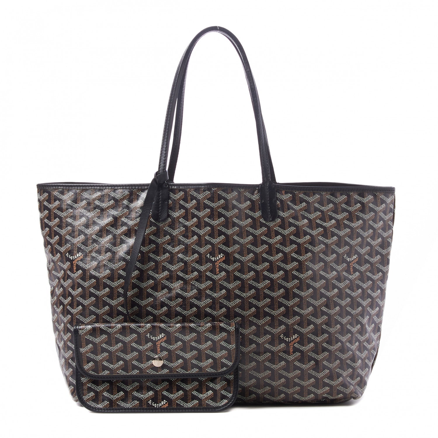 Goyard Goyardine Saint Louis PM Black 1 of 9