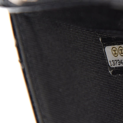 Chanel Patent Quilted Brilliant Wallet On Chain WOC Black 8 of 13