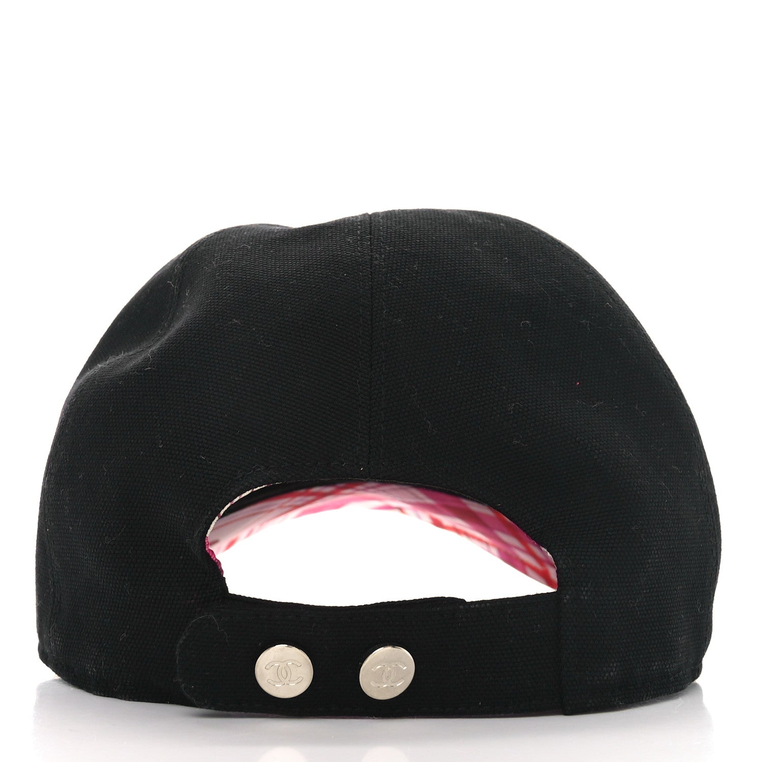 Chanel Cotton CC Cap Hat Black 6 of 8