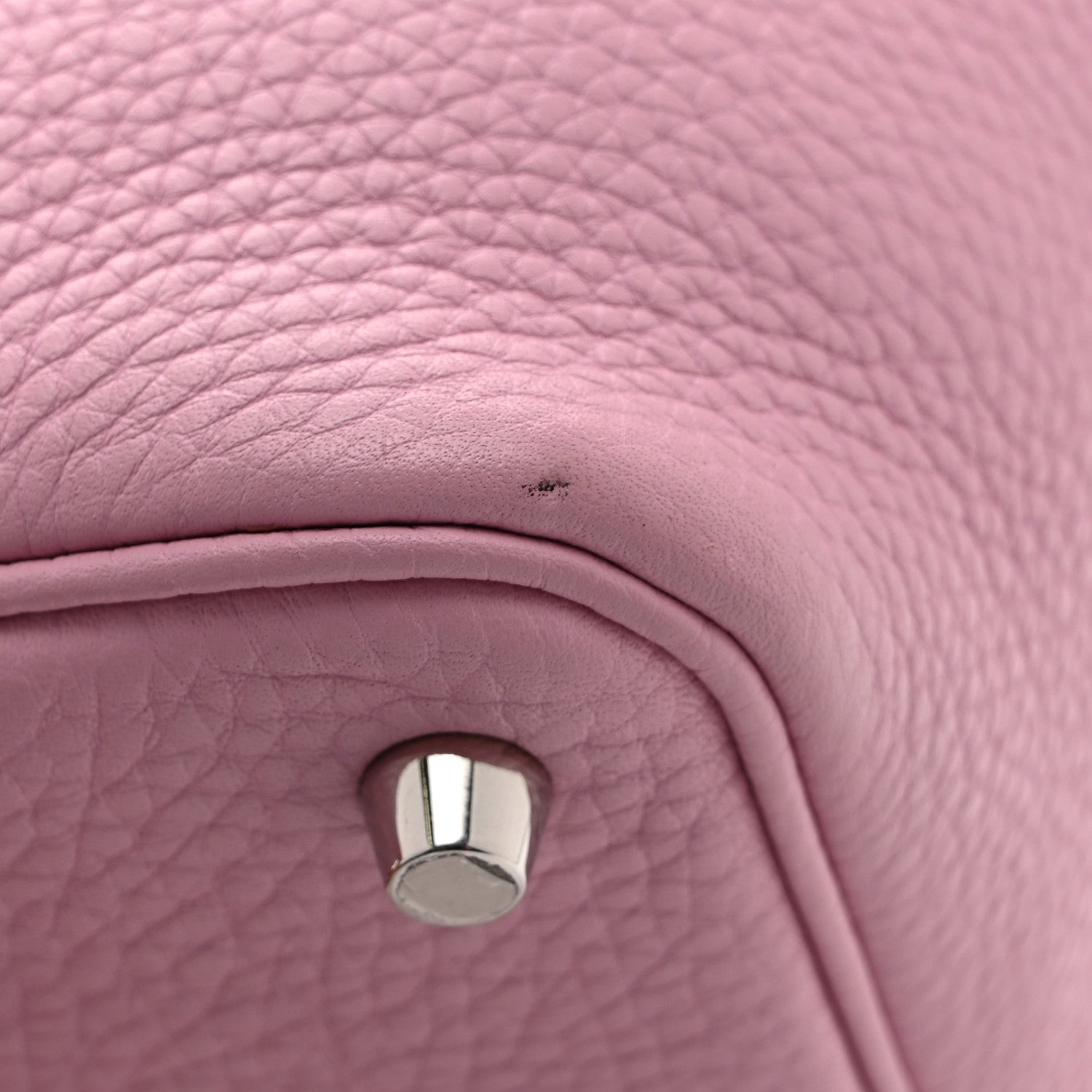 Hermes Taurillon Clemence Picotin Lock 18 PM Mauve Sylvestre
