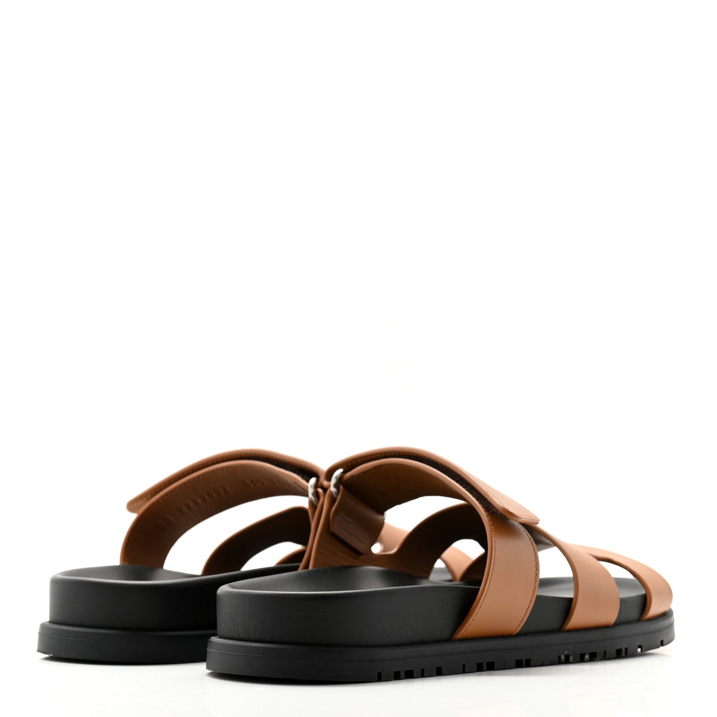 Calfskin Womens Chypre Sandals 36.5 Naturel