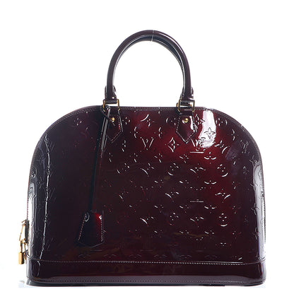 Louis Vuitton Vernis Alma GM Amarante 1 of 7