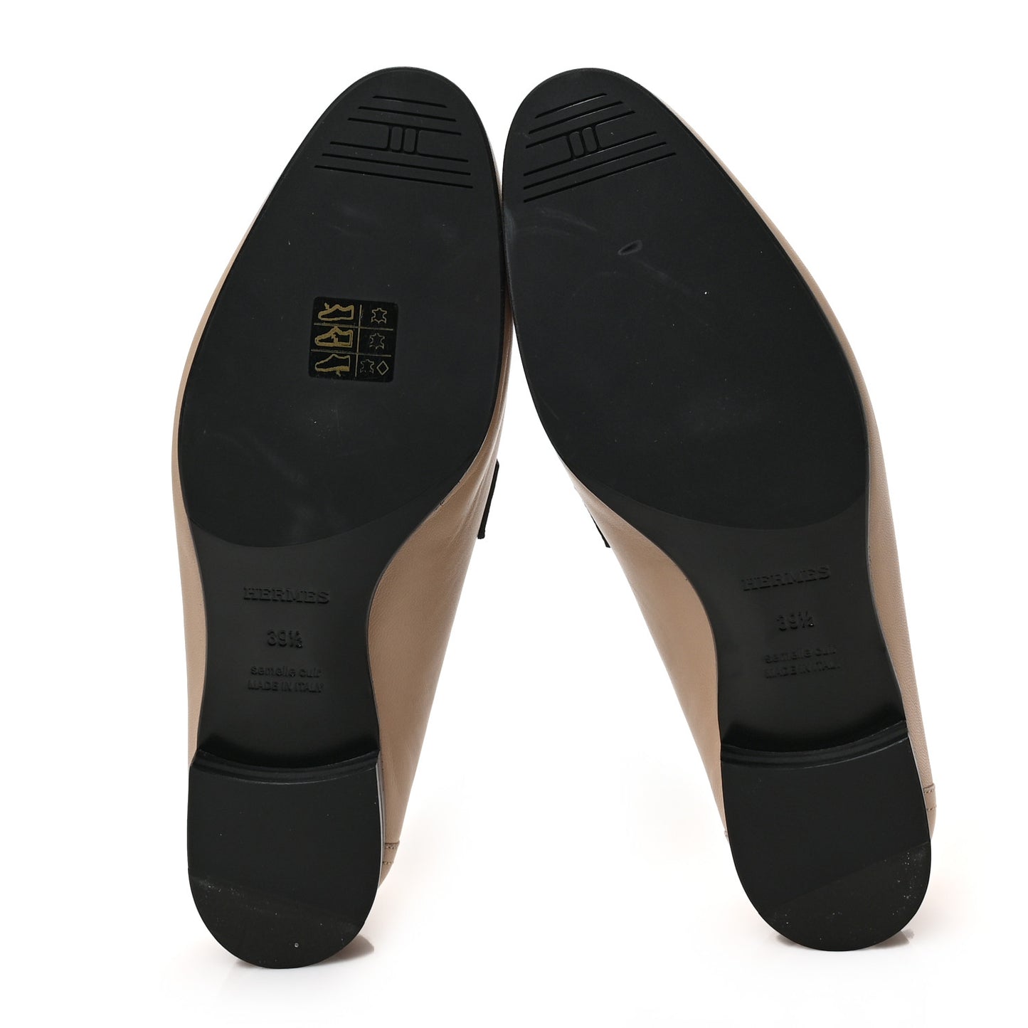 Goatskin Womens Royal Loafers 39.5 Multicolor