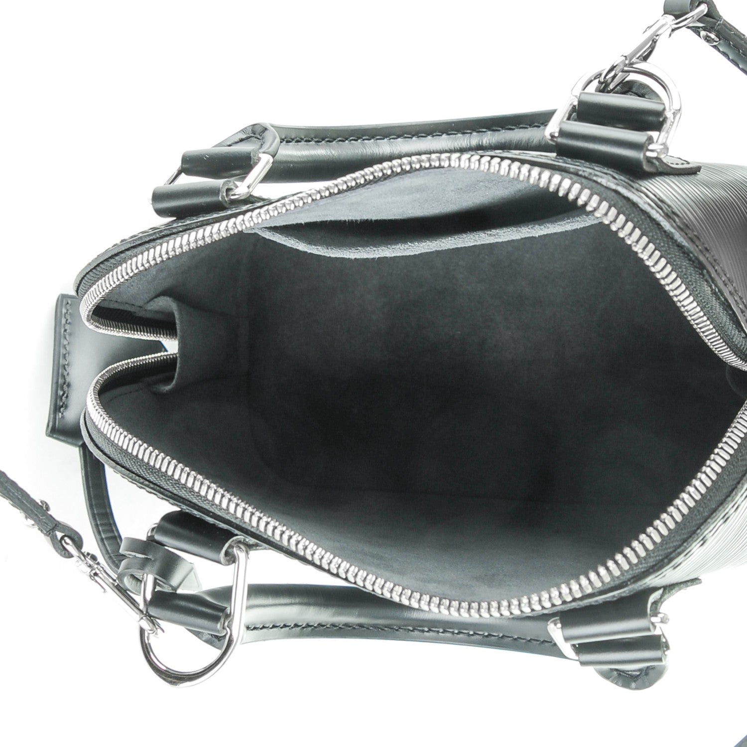 Louis Vuitton Epi Alma BB Black 5 of 7