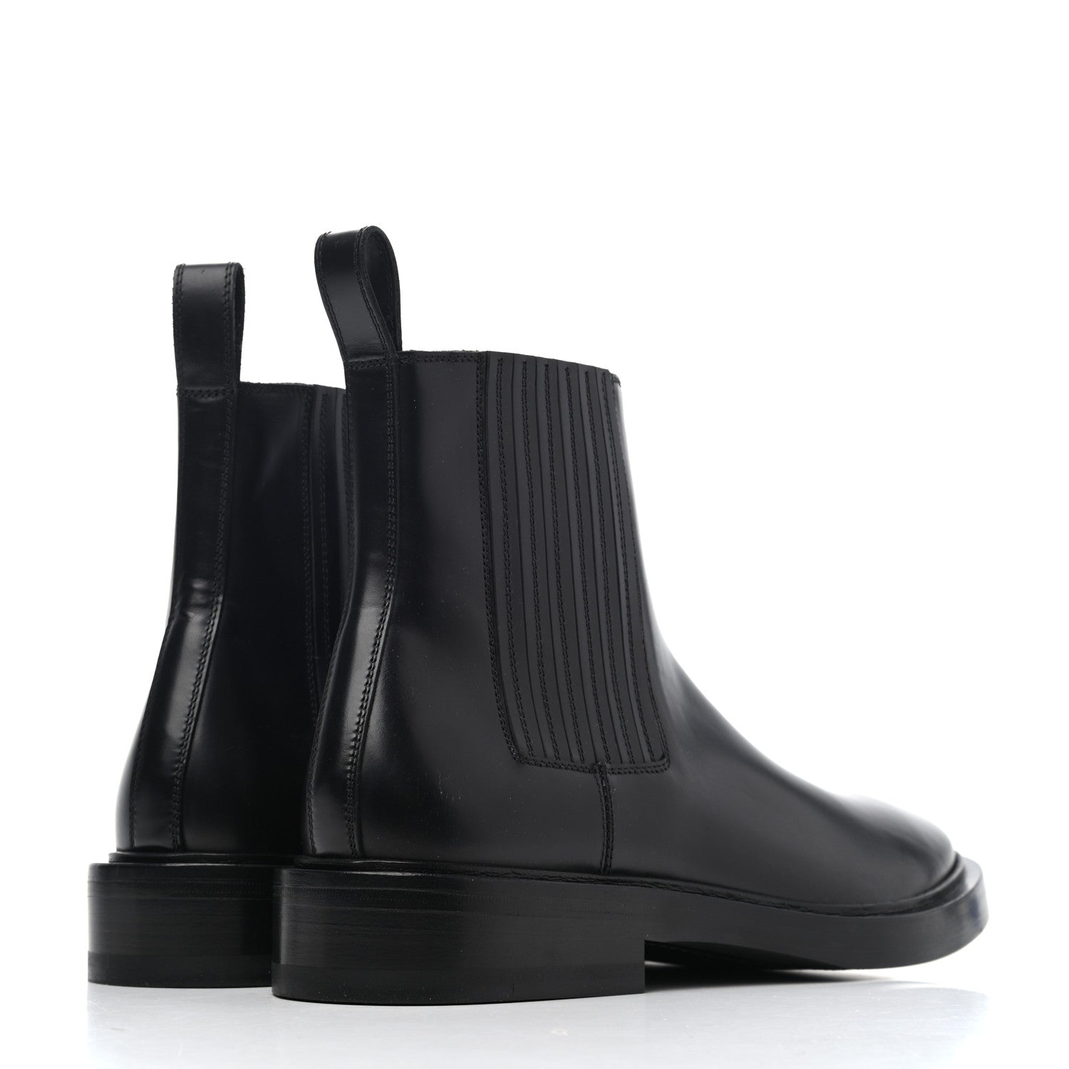 Balenciaga Calfskin Chelsea Boots 40 Black 3 of 4
