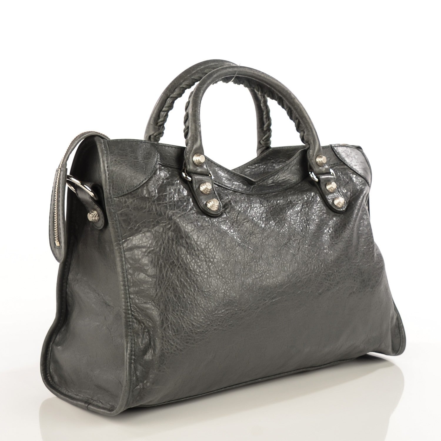 Balenciaga Agneau Giant 12 Silver Hardware City Gris Tarmac 6 of 12