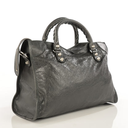 Balenciaga Agneau Giant 12 Silver Hardware City Gris Tarmac 6 of 12