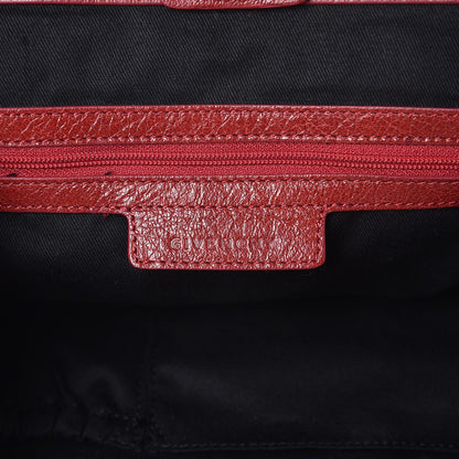 Givenchy Calfskin Foldover Tote Red 8 of 9