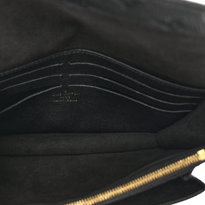 Louis Vuitton Empreinte Vavin Chain Wallet Black 5 of 10