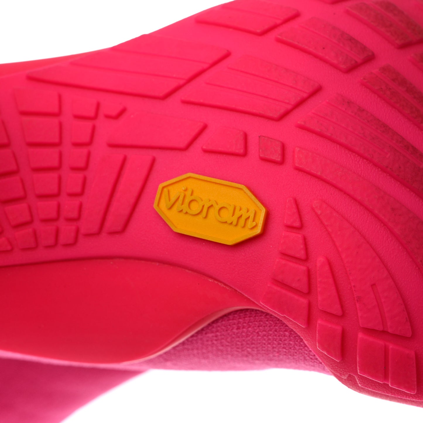 Technical 3D Recycled Knit High Toe Booties 41 Fluo Pink