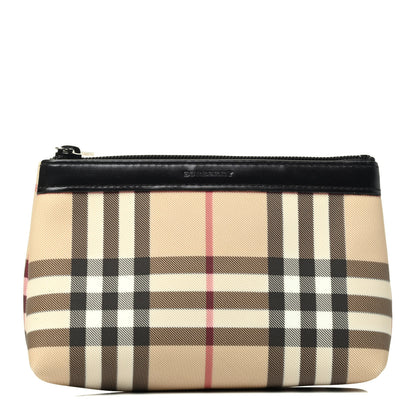 Burberry House Check Zip Pouch Black 1 of 3