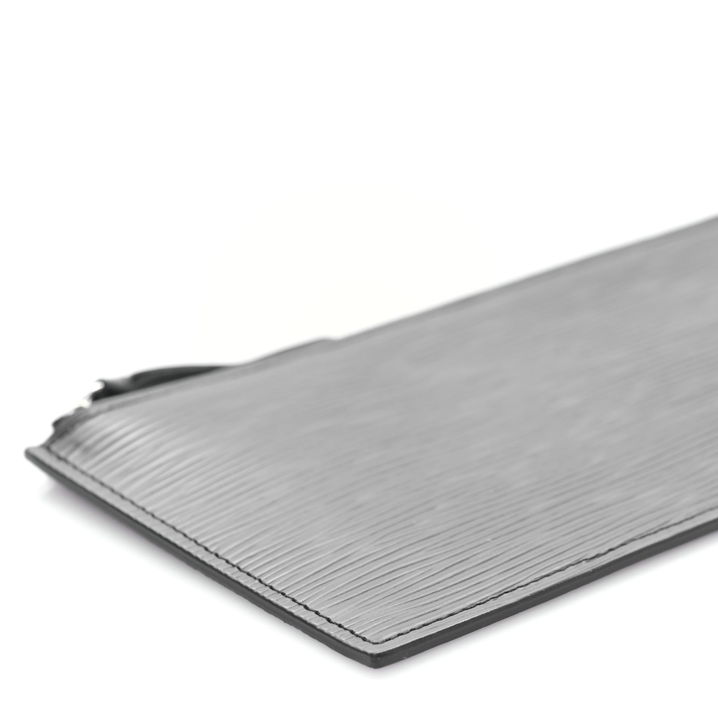 Epi Felicie Chain Wallet Zippered Insert Black