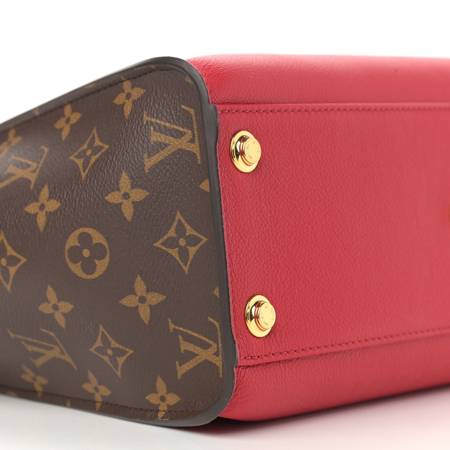 Louis Vuitton Calfskin Monogram On My Side Pirate Red 9 of 10