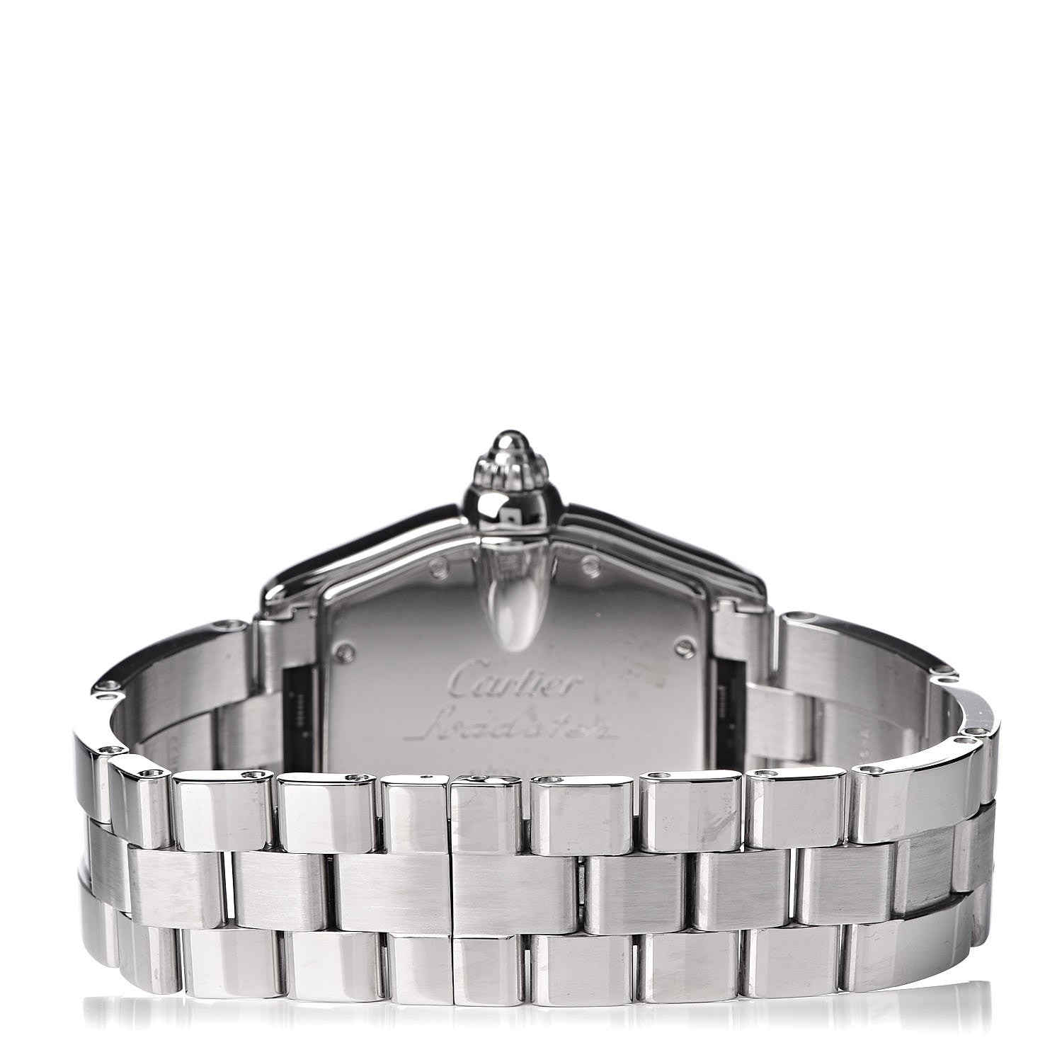 Cartier Stainless Steel 37mm Roadster Automatic Watch 4 of 6