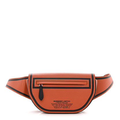 Burberry Calfskin Logo Small Olympia Bum Bag Earthy Orange 1 of 10