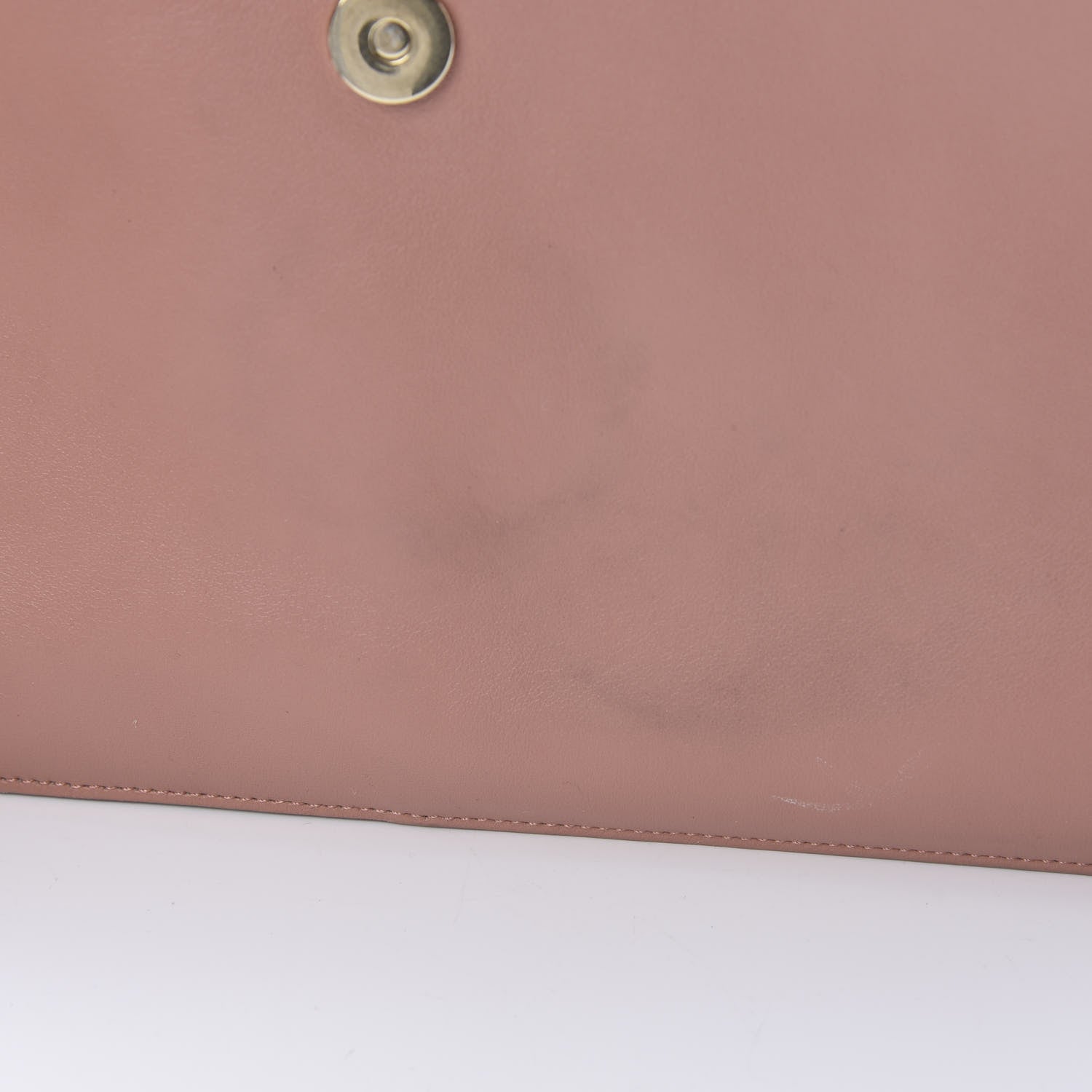 Chloe Calfskin Suede Medium Faye Shoulder Bag Misty Rose Dark Purple 13 of 13