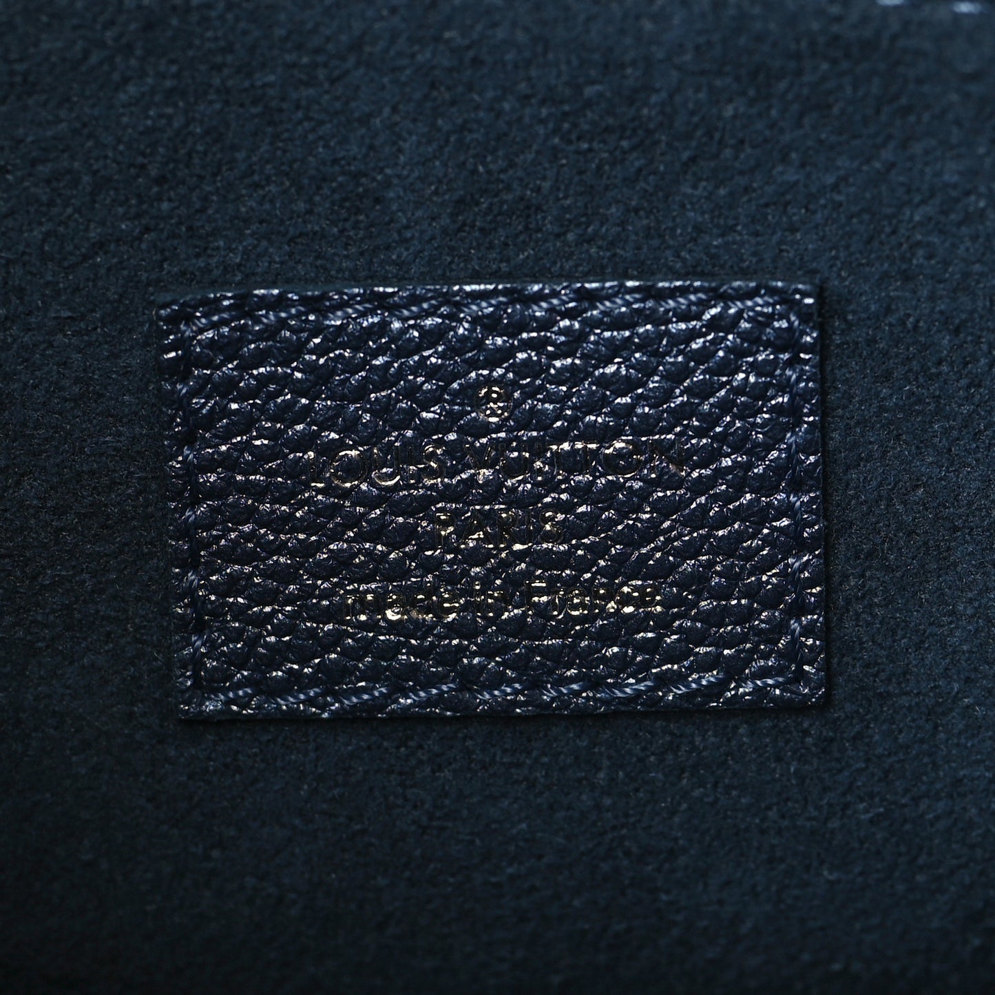 Metallic Empreinte Monogram Giant Onthego PM Navy Nacre