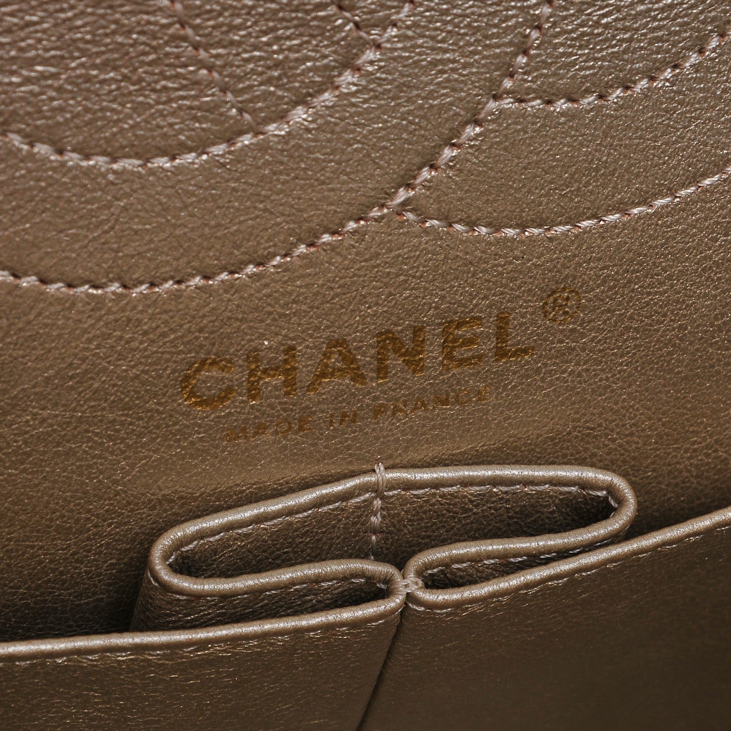 Chanel Metallic Aged Calfskin Quilted 2.55 Reissue 226 Flap Gold 6 of 7