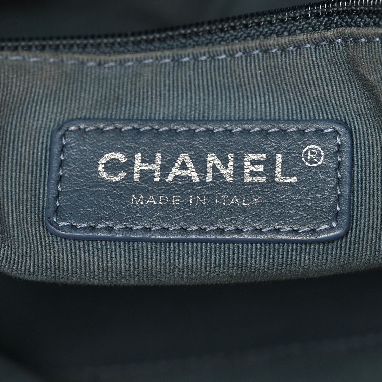 Chanel Denim Medium Deauville Tote Light Blue 7 of 12