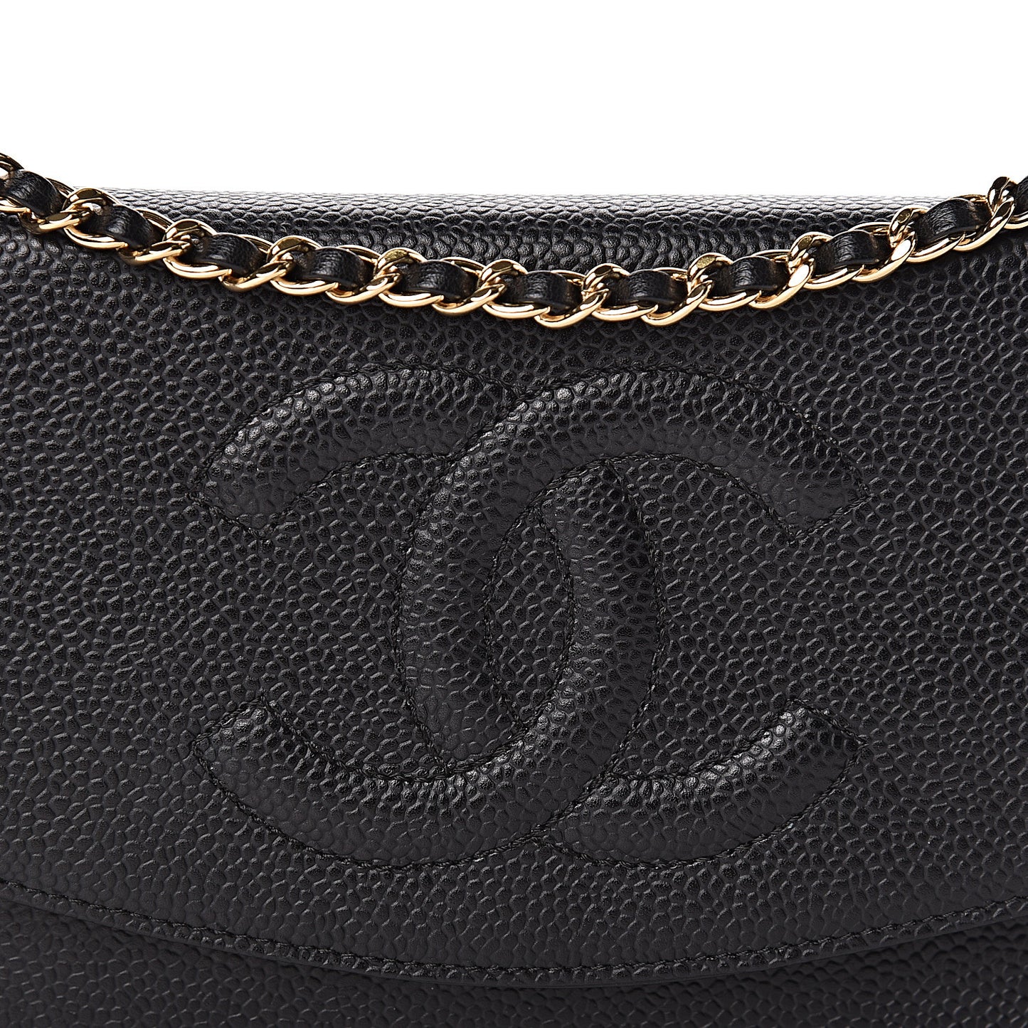 Caviar Timeless CC Wallet On Chain WOC Black
