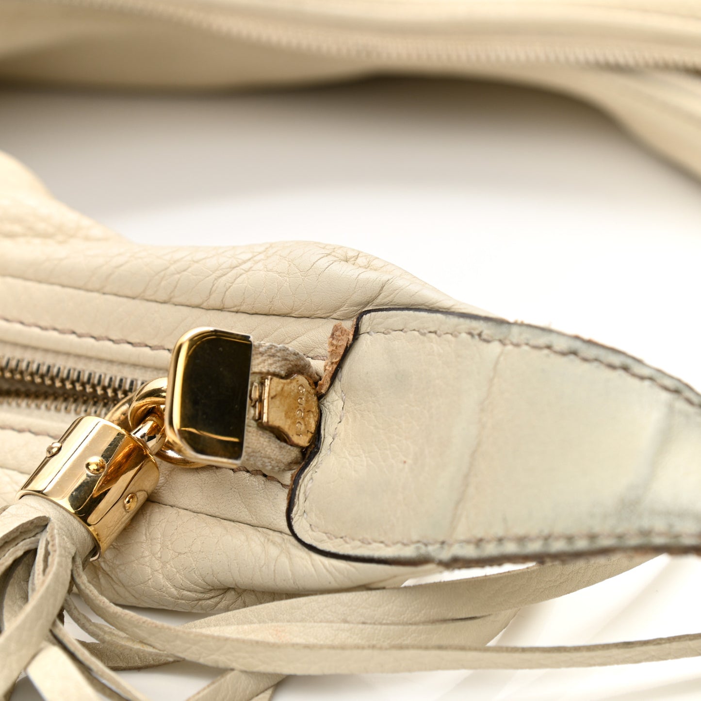 Cellarius Calfskin Soho Hobo Mystic White