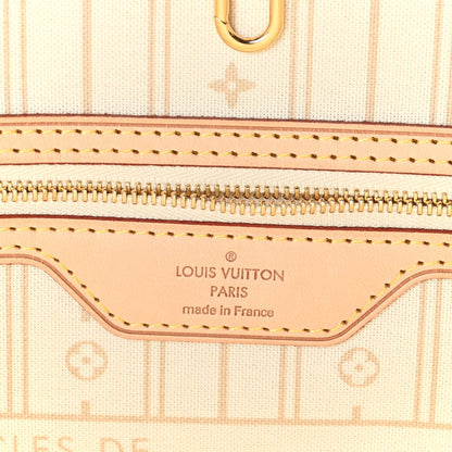 Louis Vuitton Damier Azur Neverfull MM 6 of 10