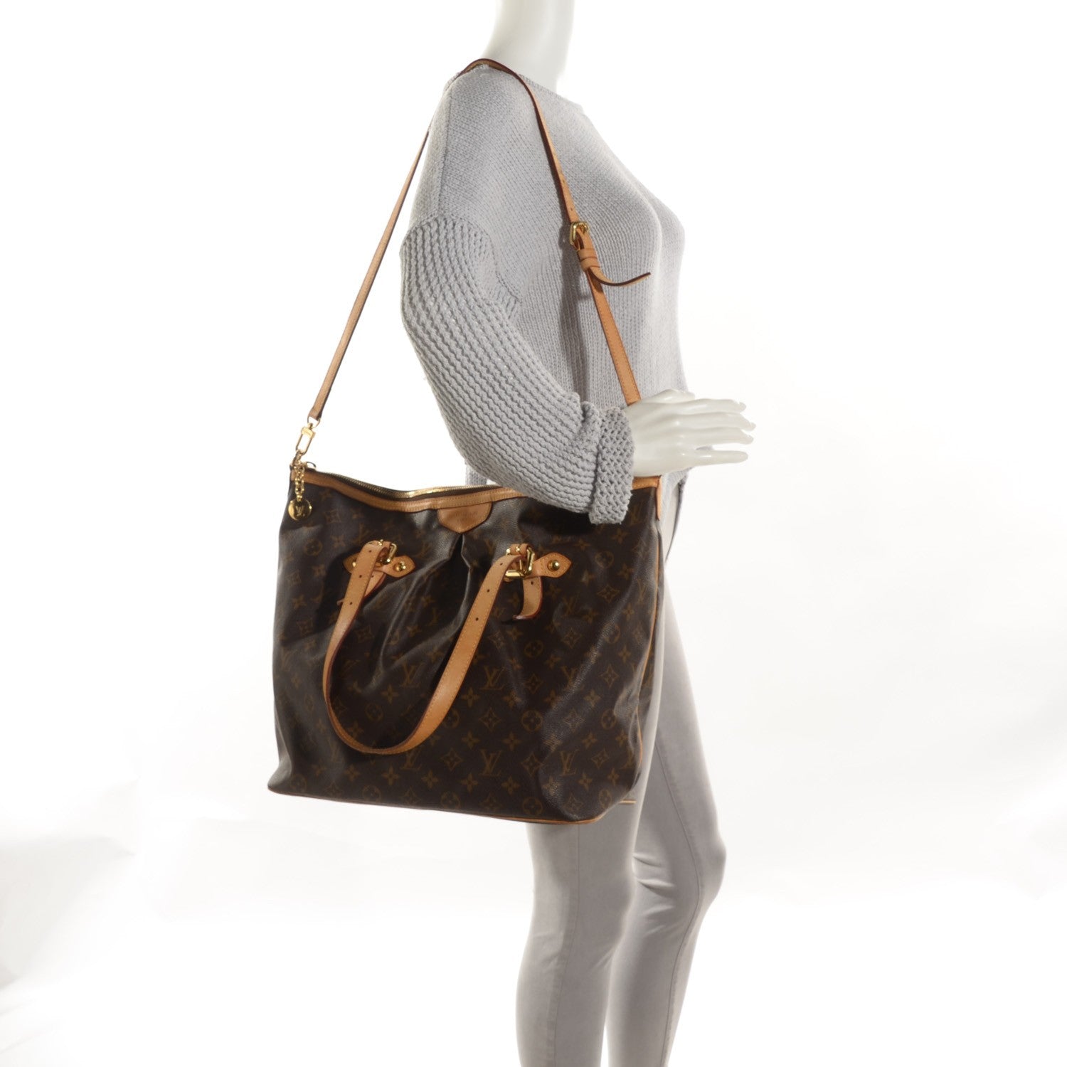 Louis Vuitton Monogram Palermo GM 2 of 12