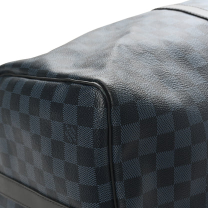 Louis Vuitton Damier Cobalt Keepall Bandouliere 55 7 of 11