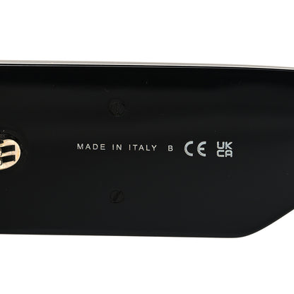Chanel Acetate Crystal CC Shield Sunglasses 5466-B Black 6 of 7