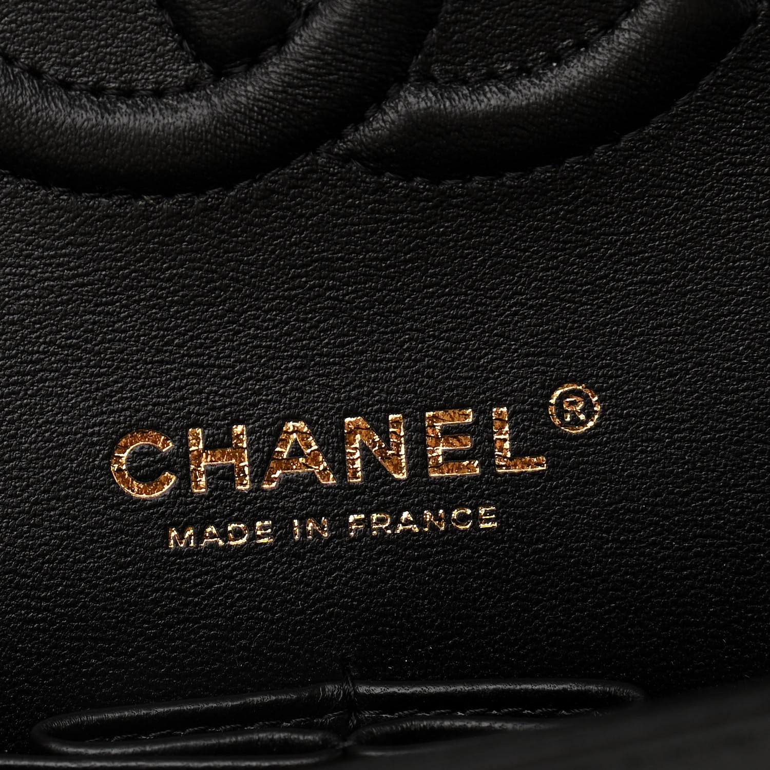 Chanel Lambskin Quilted Medium Double Flap Black 6 of 11