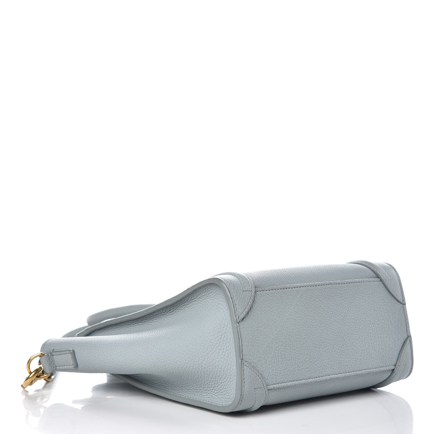 Celine Drummed Calfskin Nano Luggage Cloud 4 of 14
