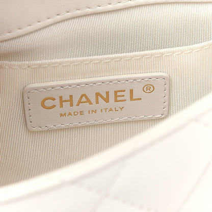 Chanel Lambskin Quilted Mini My Precious Flap White 6 of 12