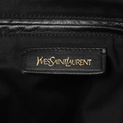 Saint Laurent Patent Oversized Muse Black 6 of 7
