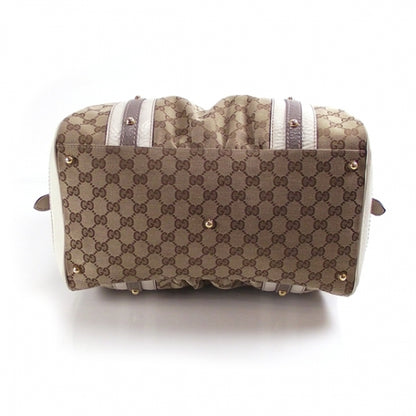 Gucci Monogram GG Boston Tote Ivory 4 of 8
