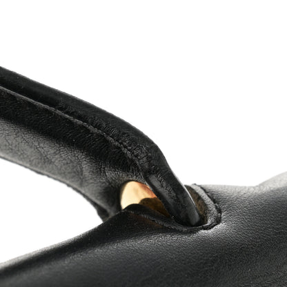 Celine Calfskin Crocodile Embossed Small Belt Bag Black 12 of 13