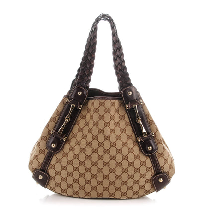 Gucci Monogram Small Pelham Shoulder Bag Dark Brown 1 of 7