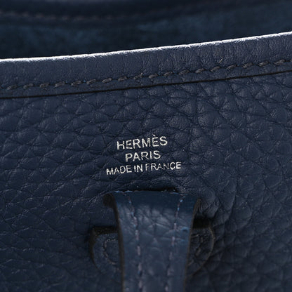 Hermes Taurillon Maurice Evelyne TPM Bleu De Prusse 6 of 10