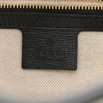 Gucci Azalea Calfskin GG Monogram Bi-Color Debossed Small Jackie 1961 Hobo Mystic White Black 5 of 8