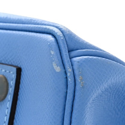 Hermes Epsom Birkin 35 Blue Paradis 11 of 16