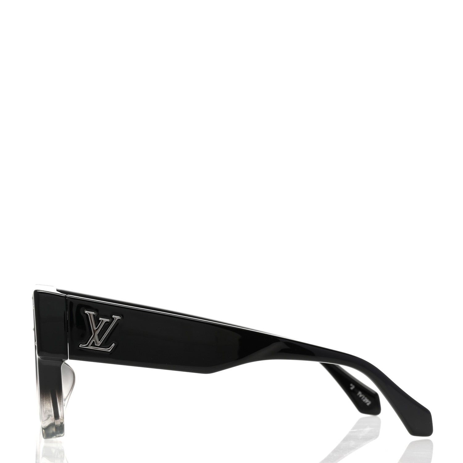 Louis Vuitton Acetate Swarovski Crystal Cyclone Sunglasses Z1736W Black 3 of 8